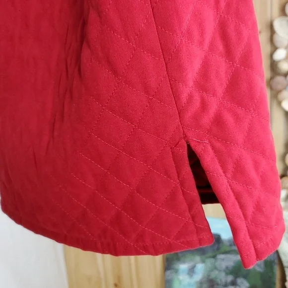 Talbots quilted jacket medium - Picture 3 of 5